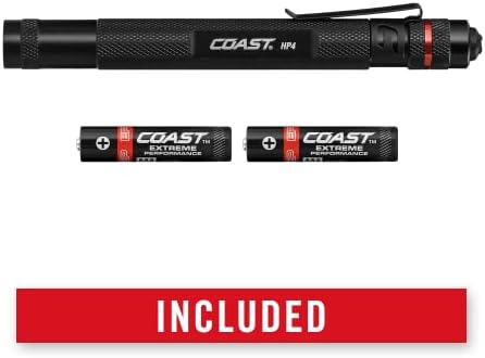 COAST HP4 100 Lumen LED Penlight with Spot Beam