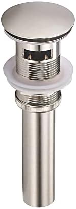 Yodel Faucet Pop Up Drain with Overflow for Vessel Sink