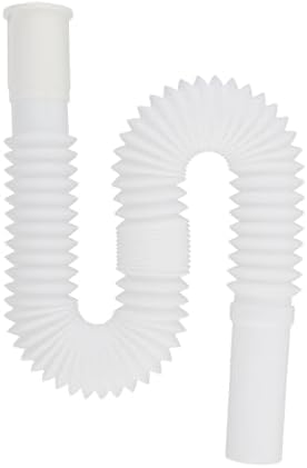 ite 1-14-inch Flexible Sink Drain Pipe White