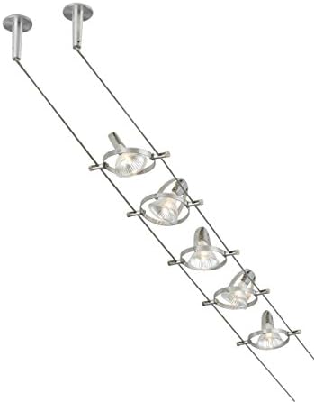 Tech Lighting Tiella 800CBL5PN Nickel