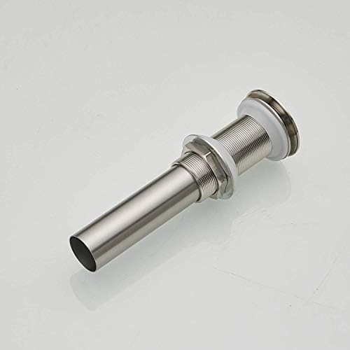 BathLavish Sink Drain Stopper No Overflow Faucet