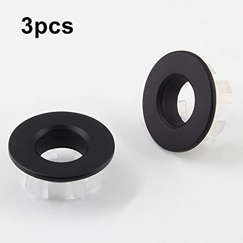 3-Piece Beautifully Designed Copper Overflow Ring for Bathroom Kitchen Sinks