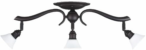 Modern Oil-Rubbed Bronze Track Lighting Kit