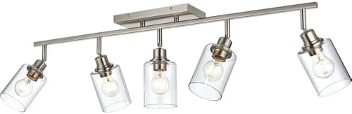 TULUCE Modern Track LightingFixture Ceiling 5 Light