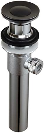 Purelux Bathroom Sink Drain Stopper Assembly Matte Black Finish