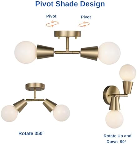 Modern 2-Light Track Lighting Kit for Home Use