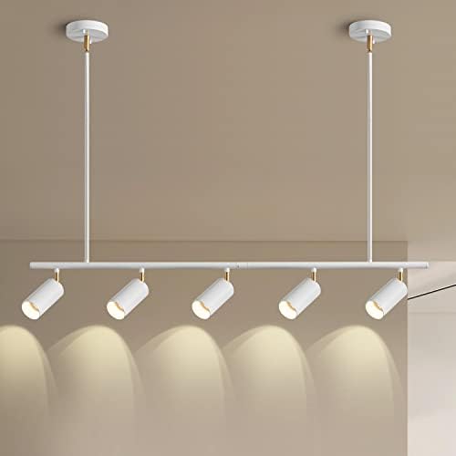 5-Light LED Track Lighting Kit for Living RoomKitchenDining RoomBedroomBar