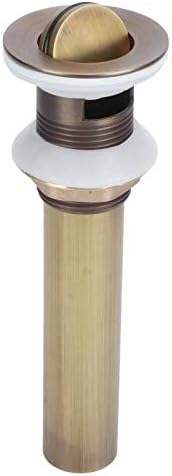 Bathroom Sink Drain Stopper - NonOverflow AntiClog Drain Plug