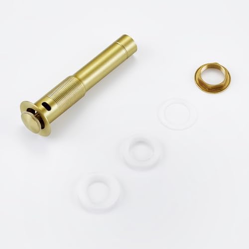 Gold Sink Drain Stopper Set