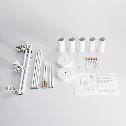 5-Light LED Track Lighting Kit for Living RoomKitchenDining RoomBedroomBar