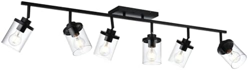 Elevate Your Space Black Track Lighting Kit
