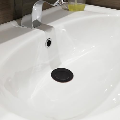 SmartFloBath Pop Up Drain Stopper Assembly with Overflow and Ball Lift Rod