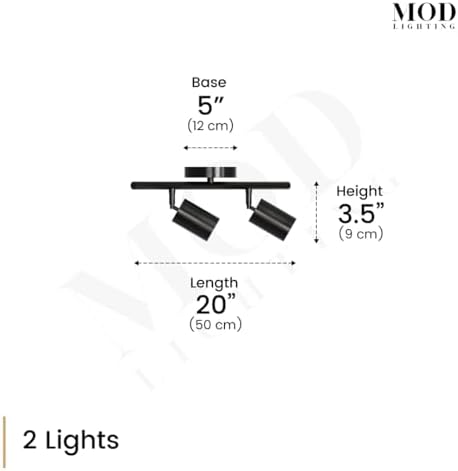 MOD_LIGHTING Harris Modern Track Lights with LED