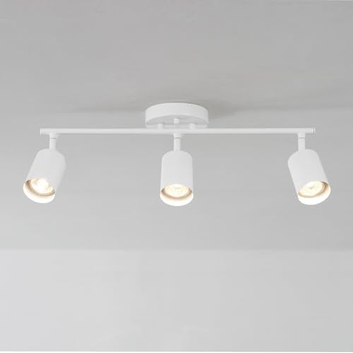 Globe Electric 21 3-Light Track Lighting with Pivoting Shades
