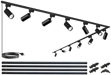 Bright Compact Energy-Efficient LED Track Lighting Kit for Commercial Use