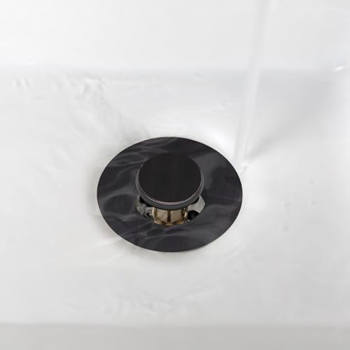 SmartFloBath Universal Sink Stopper with Hair Catcher