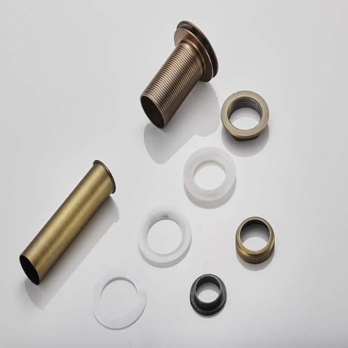 Engraved Anti-Brass bath sink drain stopper no overflow