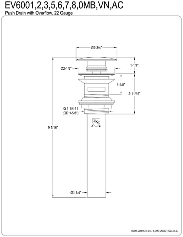 Sturdy KingSton Brass Bath Sink Drain