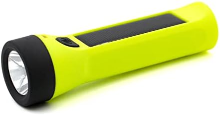 Hybrid Solar LED Flashlight