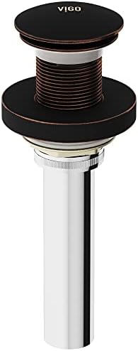 VIGO Vessel Sink Pop-Up Drain Antique Rubbed Bronze - VG07000ARB