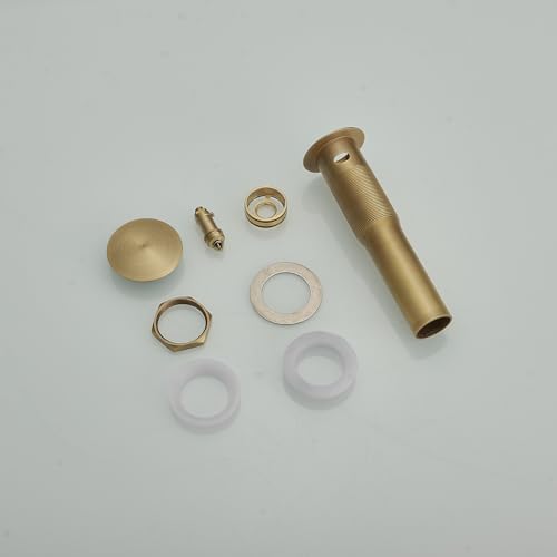 Homevacious Antique Brass Sink Drain Pop Up Stopper