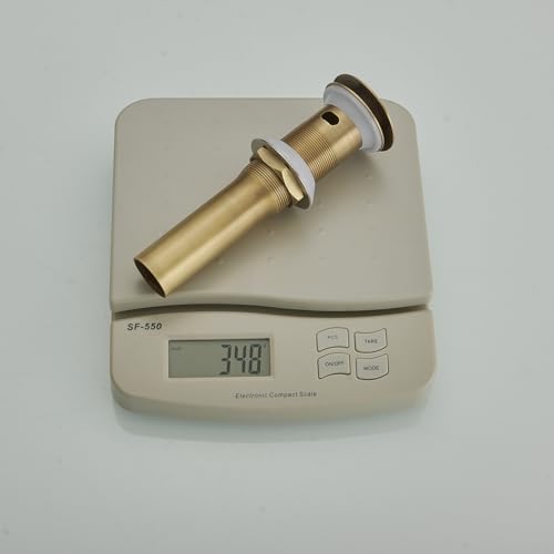 Homevacious Antique Brass Sink Drain Pop Up Stopper