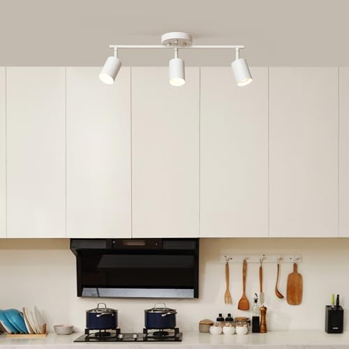 Globe Electric 21 3-Light Track Lighting with Pivoting Shades