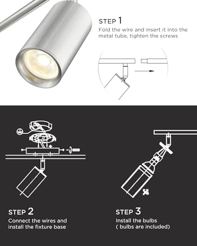 FEMILA 43 Inch Kitchen Track Lighting with 3000K LEDs 350 Rotatable
