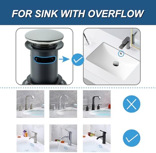 Grandiance Bathroom Sink Drain