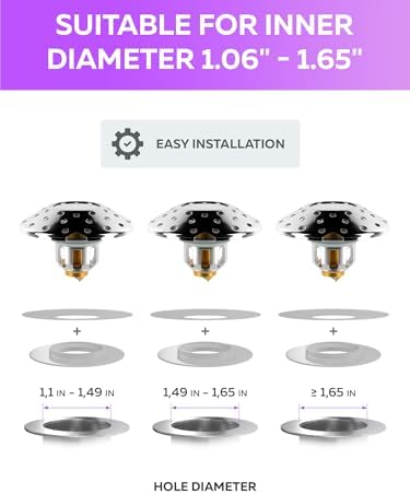 Effortlessly Clog-Free Sink and Bathtub Drain Stopper