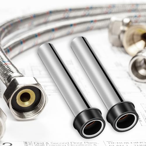 Stainless Steel Sink Overflow Pipe Set for Kitchen Bathroom Use