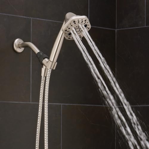 Oxygenics PowerSelect Brushed Nickel Handheld Shower Head 175 GPM