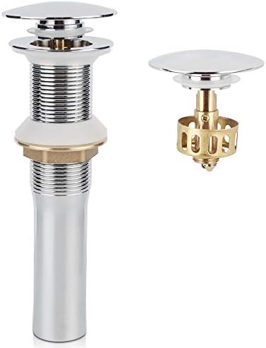 Durable Polished Chrome Pop Up Sink Drain