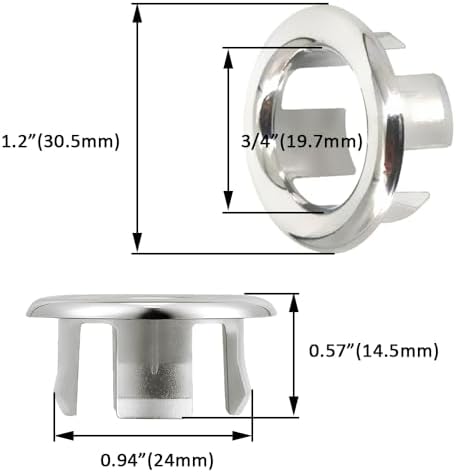 Alamic Sink Overflow Ring 10 Pack