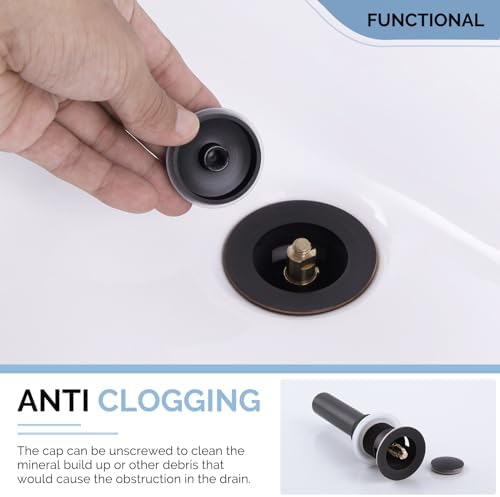Angle Simple Bathroom Sink Drain with Overflow Brass Pop Up Stopper