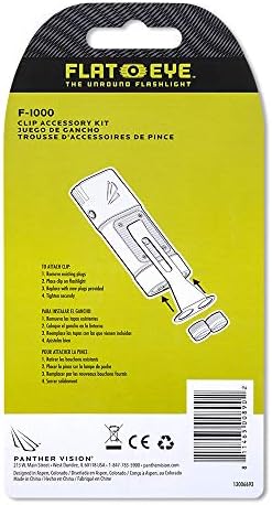 FLATEYE Tactical Clip for Flashlights