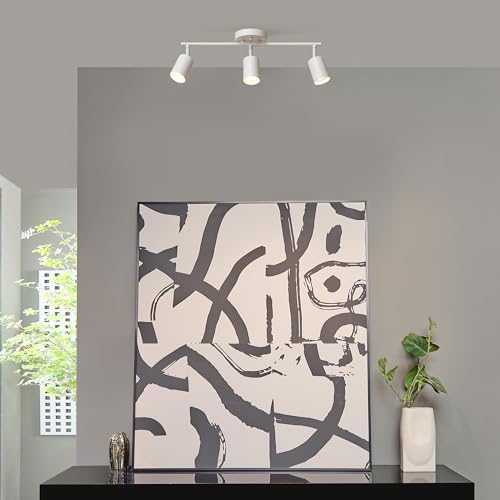Globe Electric 21 3-Light Track Lighting with Pivoting Shades