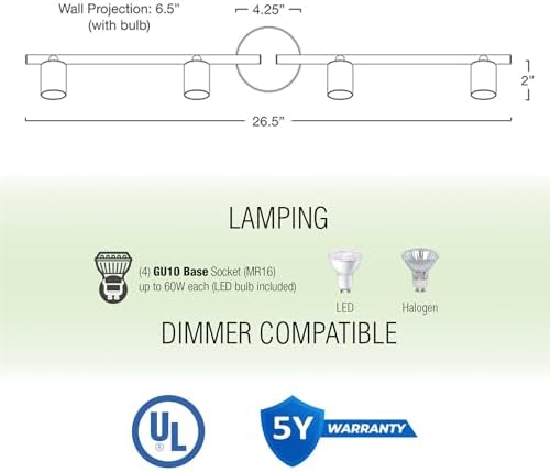 Kira Home Langford 27 Modern Track Ceiling Light