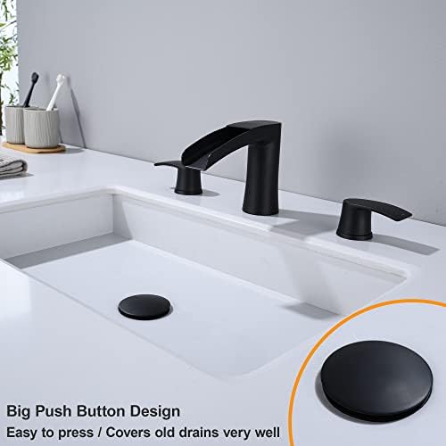 Universal Bathroom Sink Drain Stopper with Hair Catcher