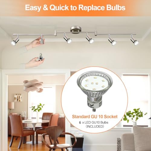 6-Light Track Lighting Kit