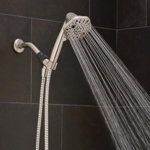 Oxygenics PowerSelect Brushed Nickel Handheld Shower Head 175 GPM