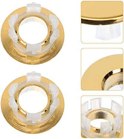 Unique Design Copper Sink Overflow Ring 2Pcs