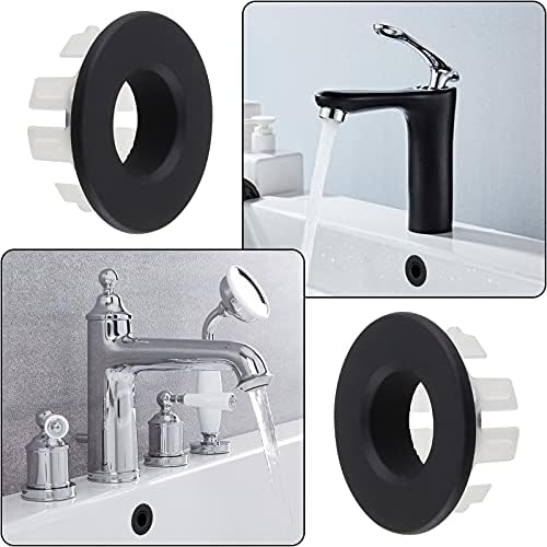 3-Piece Beautifully Designed Copper Overflow Ring for Bathroom Kitchen Sinks