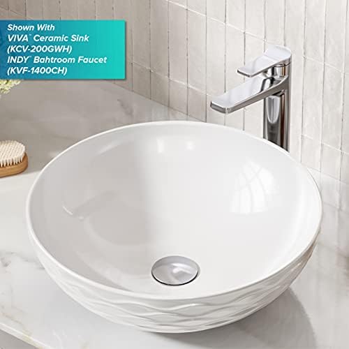 Kraus Chrome Sink Drain Assembly