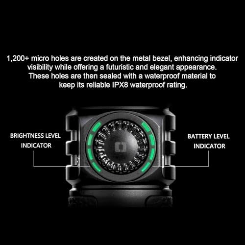 OLIGHT Seeker 4 Pro Rechargeable Flashlight with Perun 3 Headlamp
