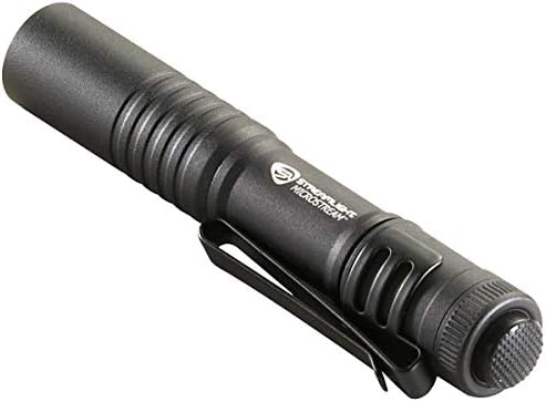Streamlight MicroStream 2-Pack LED Flashlights Black White