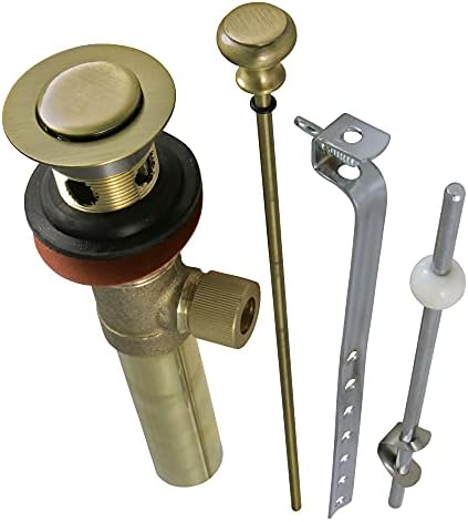 Kingston Brass Pop-Up Drain 22 Gauge Antique Brass