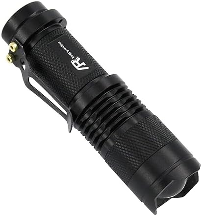 3-Piece Set Red Light Flashlight