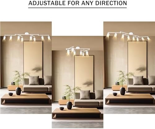 Sturdy 8-Light Track Lighting Kit for Home