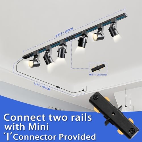 Eco-Friendly Curved GU10 Track Lighting Kit